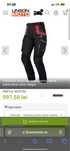 Costum moto/set gheacă și pantaloni Adrenaline Orion M