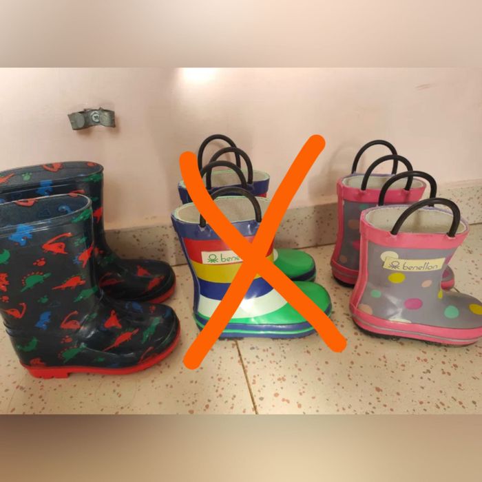 Детски гумени ботуши Benetton