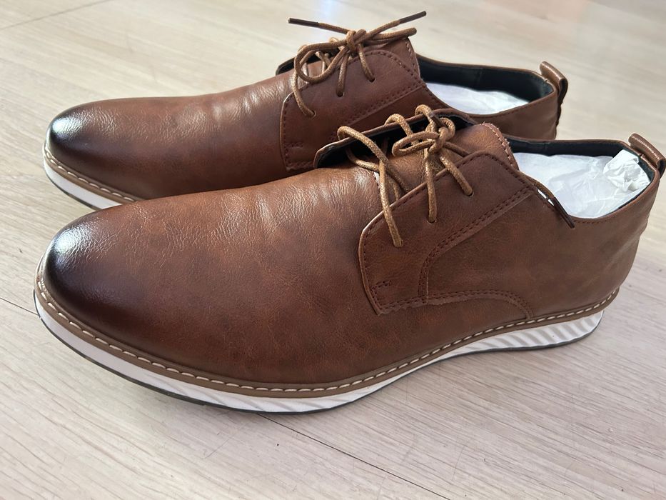 Pantofi bărbătești maro mar 46 NOI