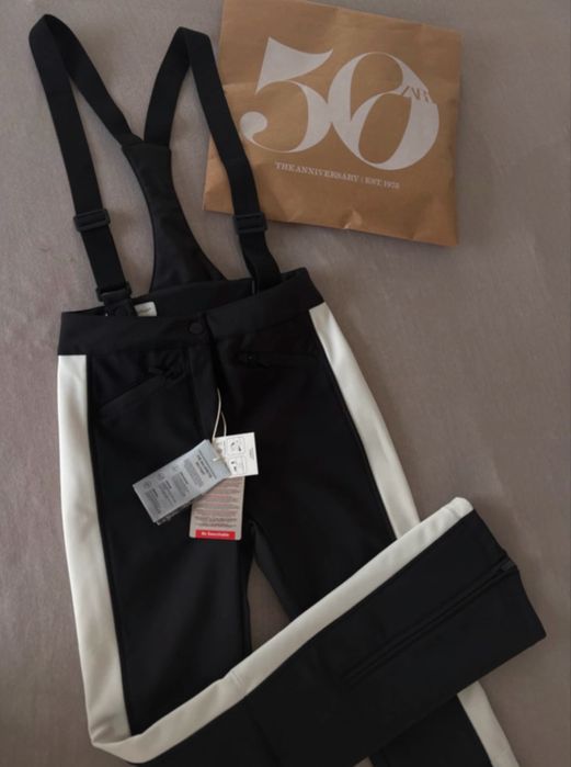 Pantaloni Zara Ski Collection Water Resistant Wind Protection