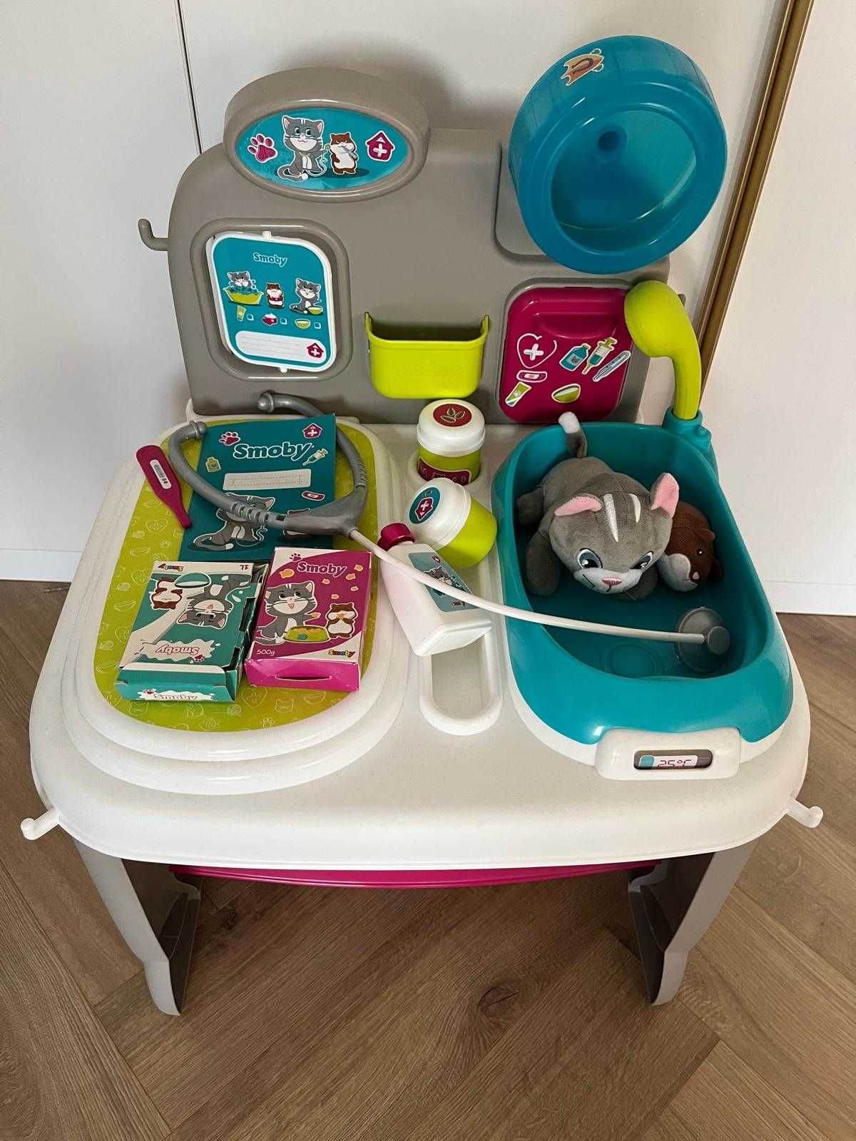 Cabinet veterinar pentru copii, Smoby Veterinary Center