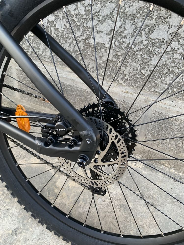 Bicicletă electrică semi-rigidă MTB E-ST500 27,5" Negru