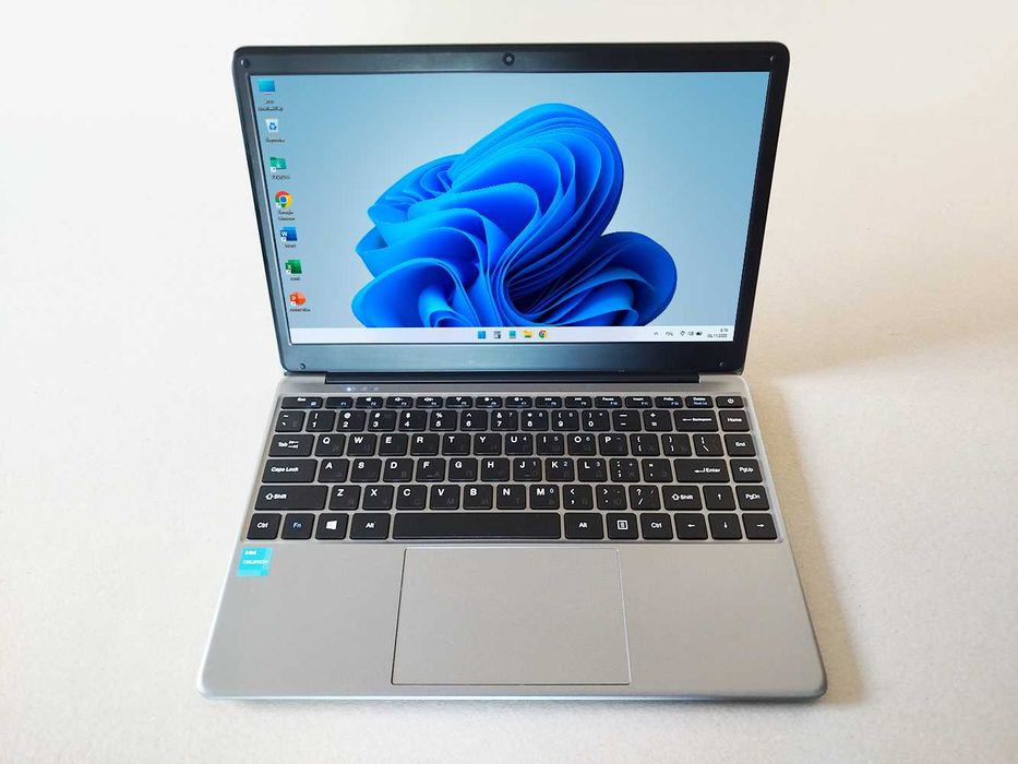 Ультрабук Full HD IPS 1920x1080 тонкий бесшумный 2022 года, 128 GB SSD