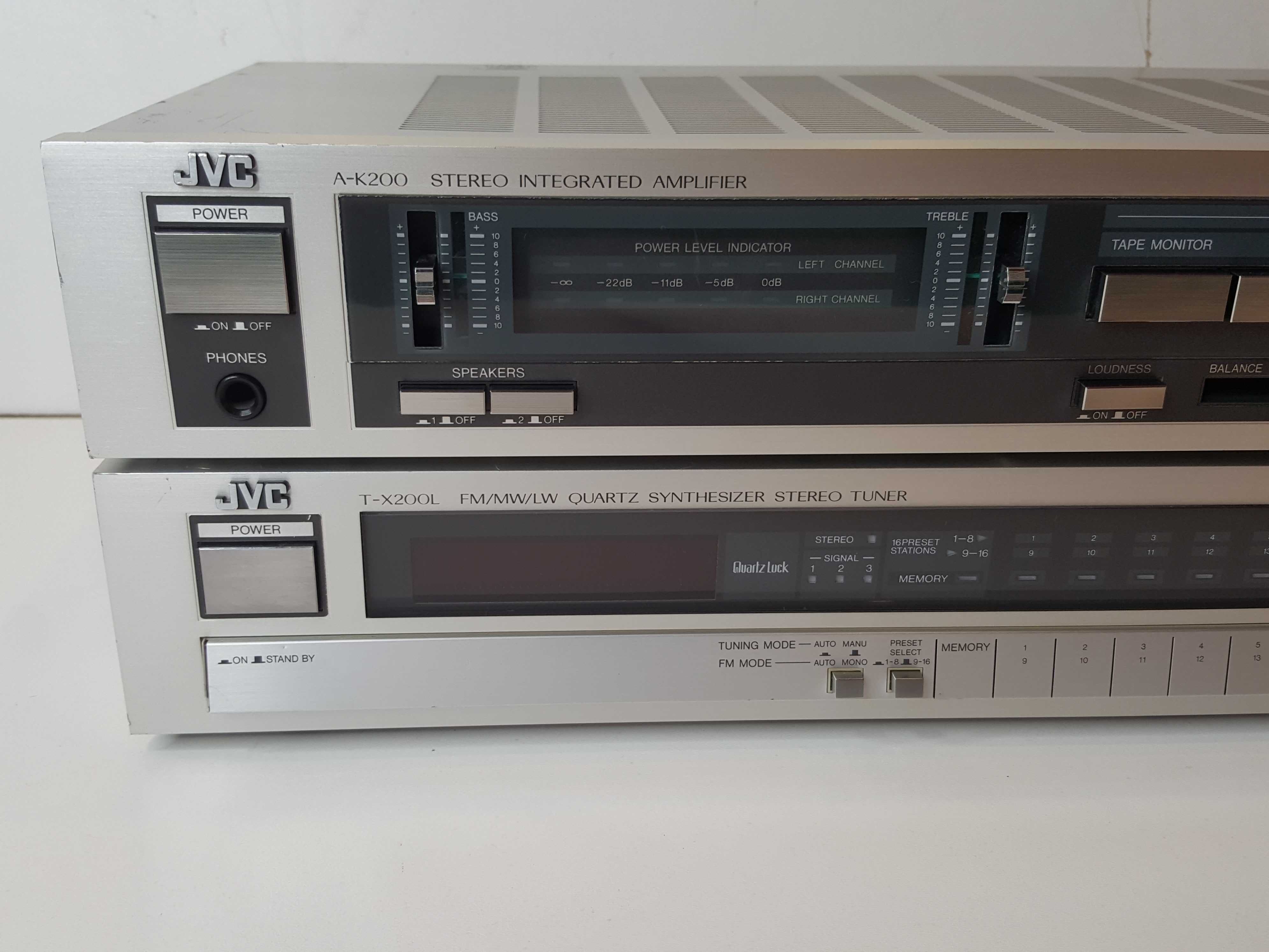 Vand amplificator JVC A-K200+tuner JVC T-X200