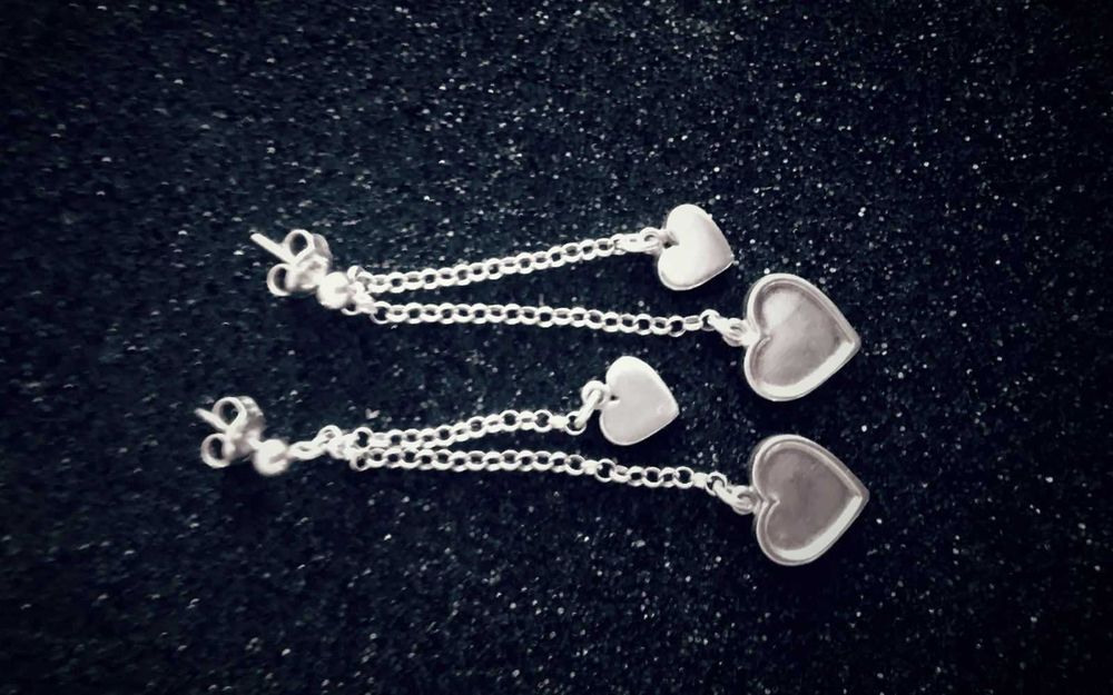 Сребърни обеци БЕЗ камъни