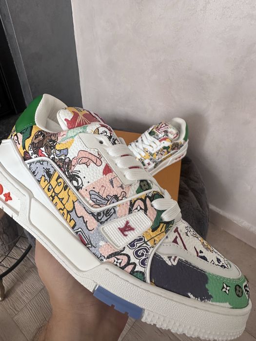Louis Vuitton LV Trainers Multi Color Grafitti