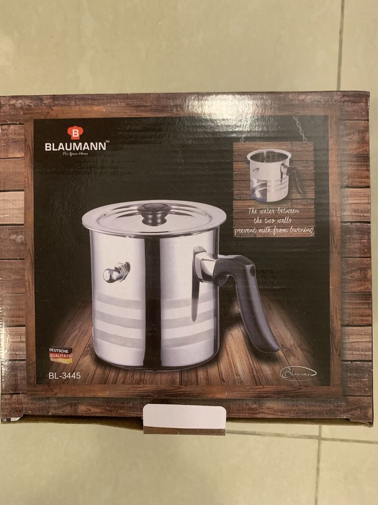 Oala lapte 2,5 l din inox, capac