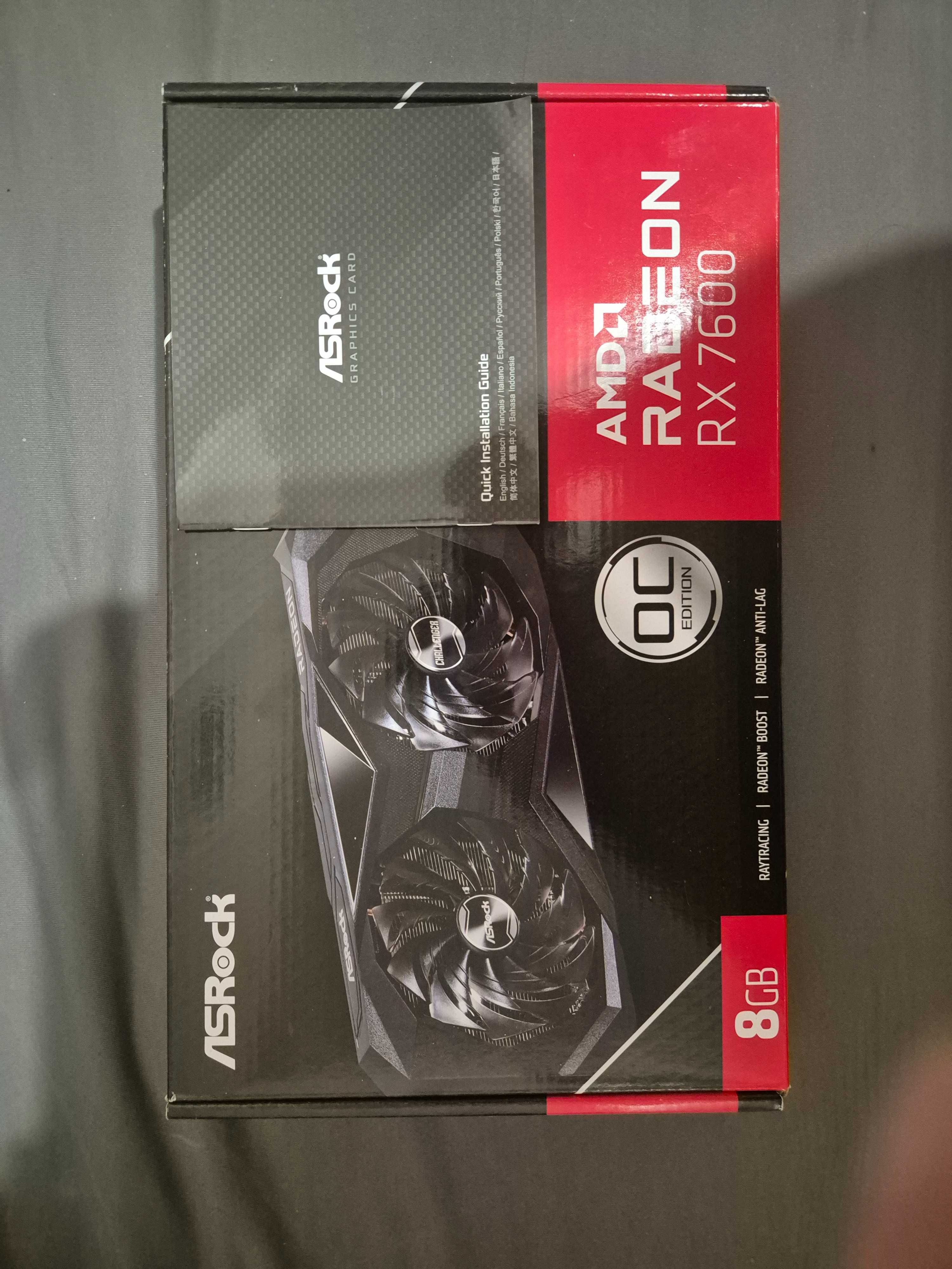 ASRock Challenger RX 7600 8GB OC