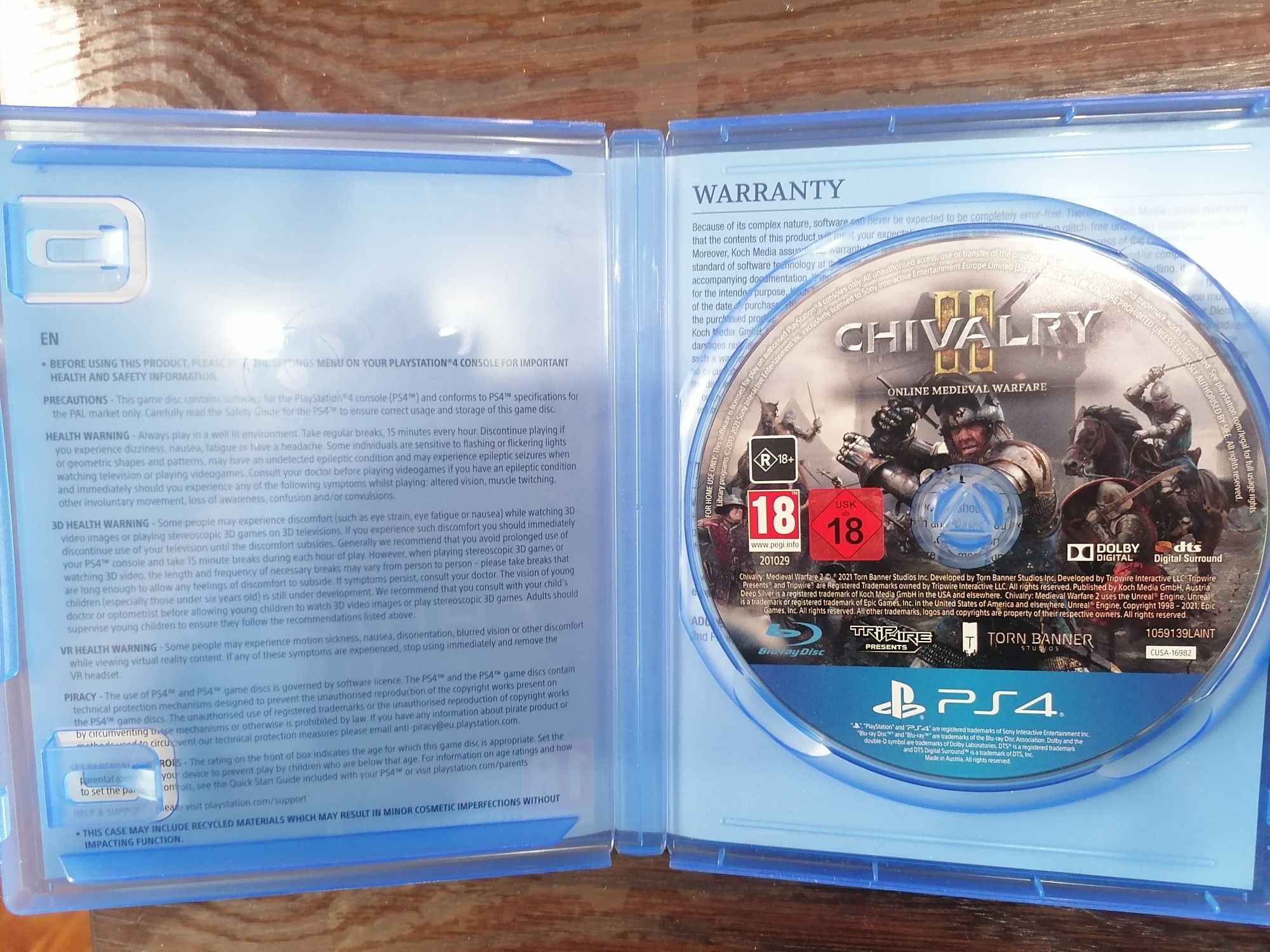 Chivalry 2 Play Station 4