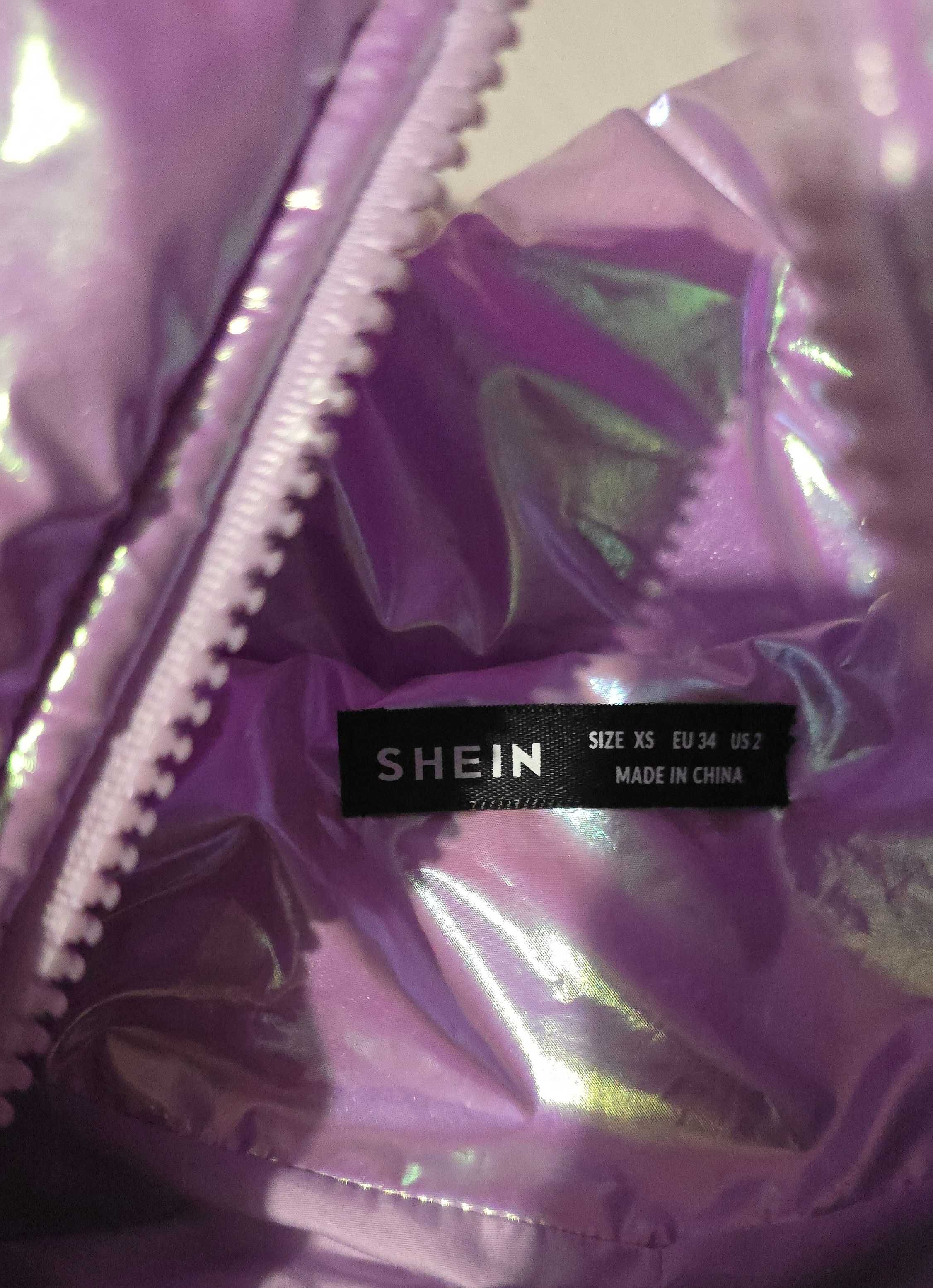 Лилаво яке Shein