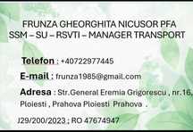 MANAGER Transport , RSVTI , SSM - SU