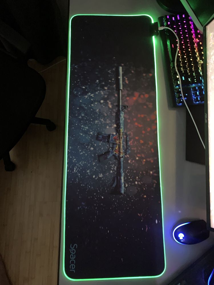 Mousepad Gaming RGB Spacer