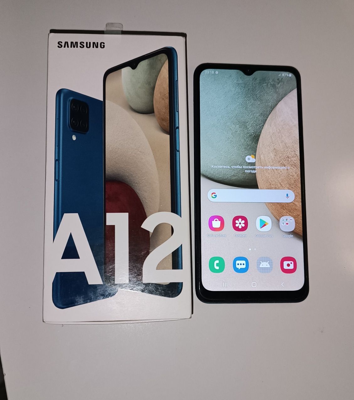 Samsung galaxy A12 64 СРОЧНО как новый 1 рук