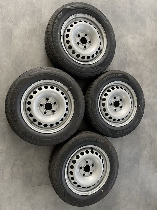 Jante Roti 16 VW Transporter T5 T6 Multivan anvelope 205 65 R16C vară