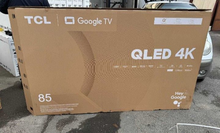 Телевизор TCL 85 QLED Google Tv  Доставка бесплатно
