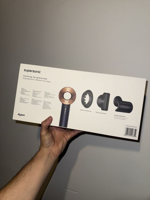 Dyson Supersonic Blue Blush – Uscător de păr profesional, nou, sigilat