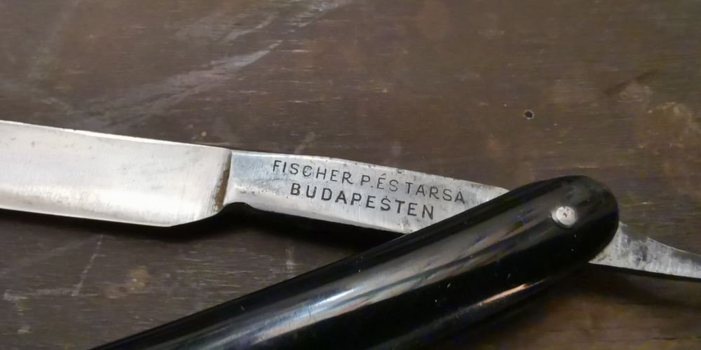 Brici Henckels 1846 și Fisher Budapesta vechi veche vintage