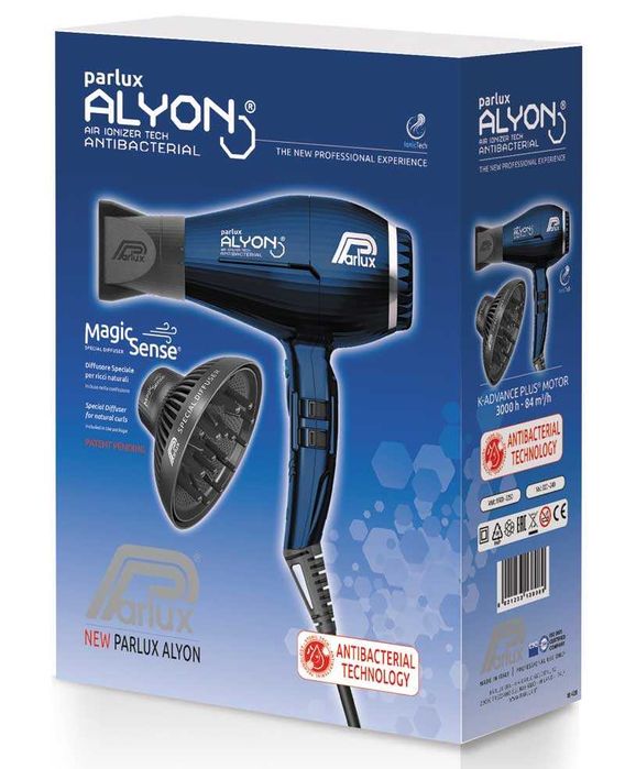 Професионален сешоар с дифузер Parlux Alyon Air Ionizer Tech 2250W