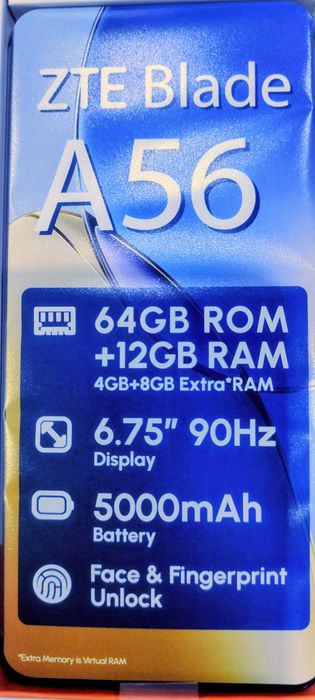 Телефон ZTE A56 4/64gb