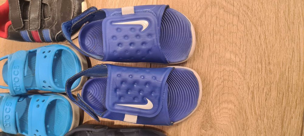 Лот детски сандали 28 и 29 номер Crocs Adidas