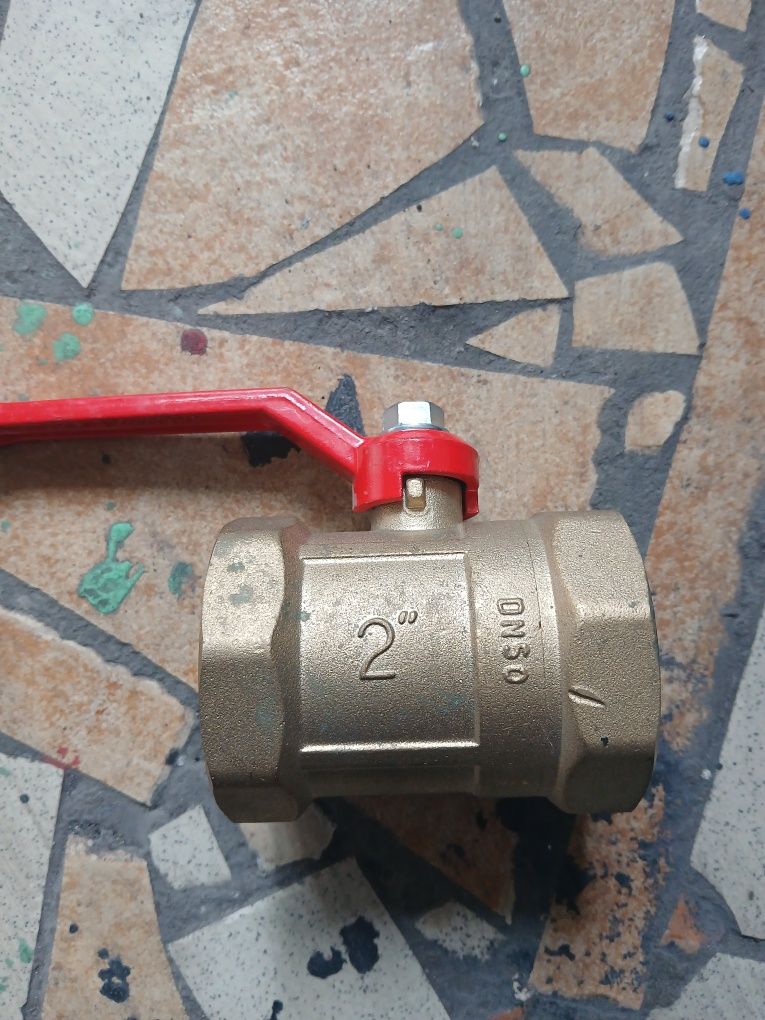 Кран латунь DN 50