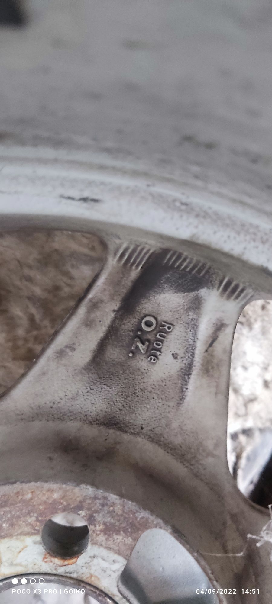 Джанти с гуми 14 " OZ "