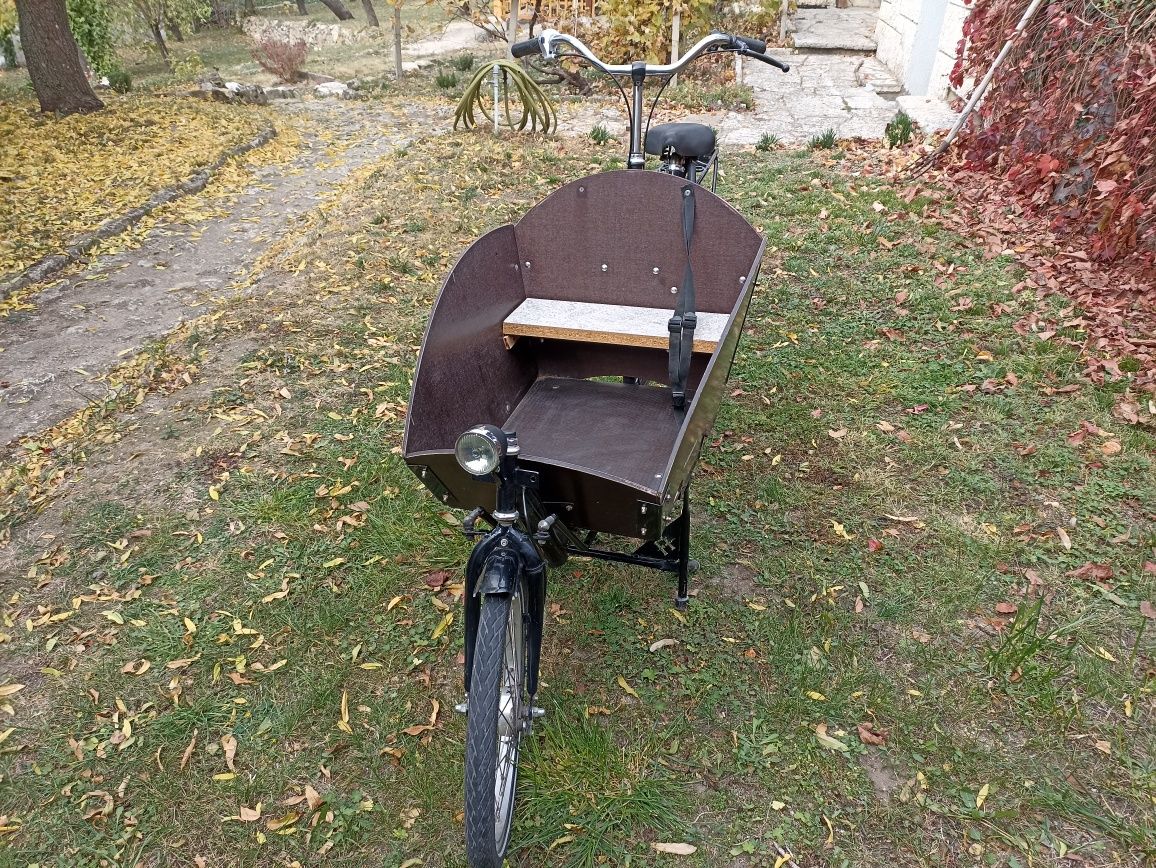 Велосипед с кош-рикша  De Fietsfabriek