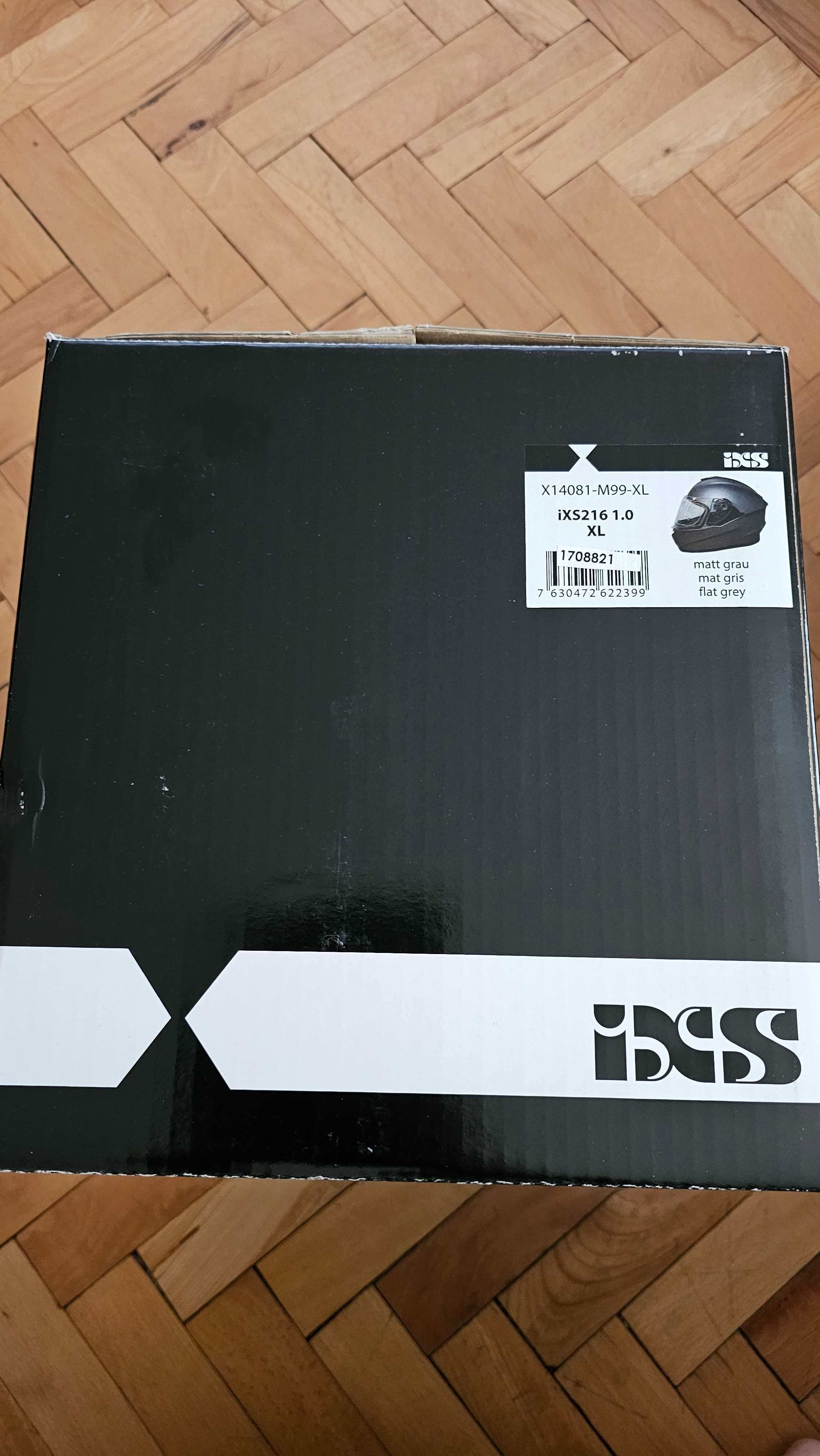 Каска iXS - XL сива