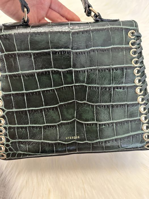 Geanta din piele Massimo Dutti