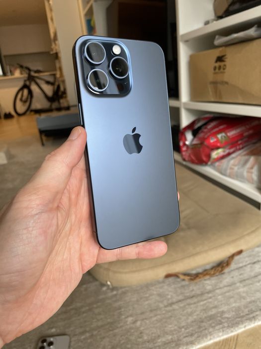 Vand IPHONE 15 PRO MAX titanium blue