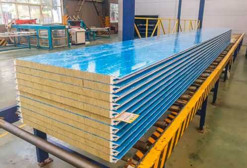 Стеновые и кровельные сэндвич-панели напрямую с завода