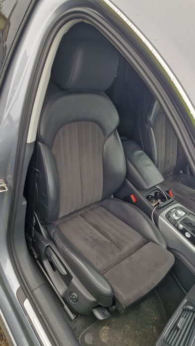 Vând scaune fata audi a6 c7 2016 încălzire electrice piele - alcantara