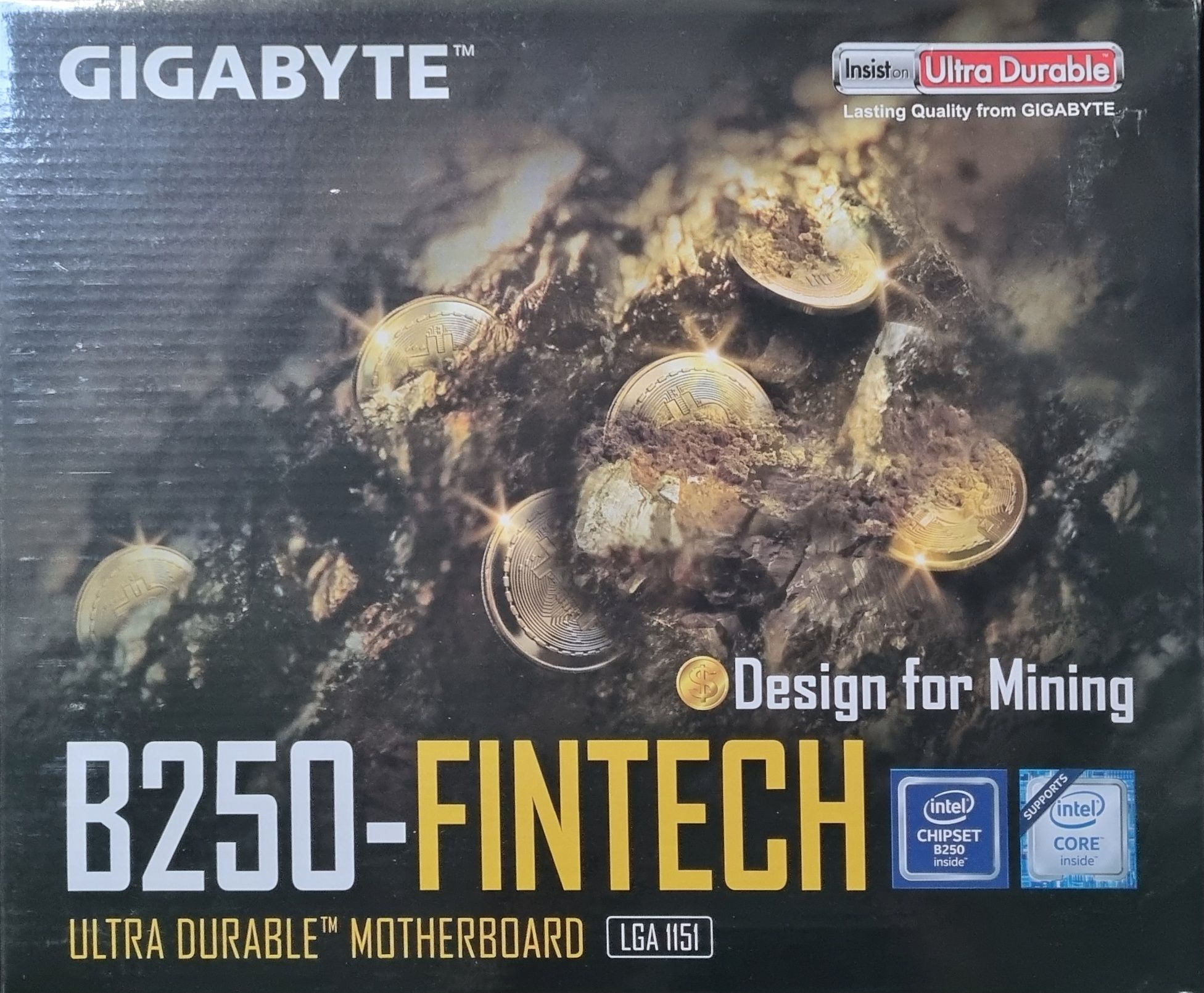 Placa de baza GIGABYTE GA-B250-FINTECH, Socket 1151