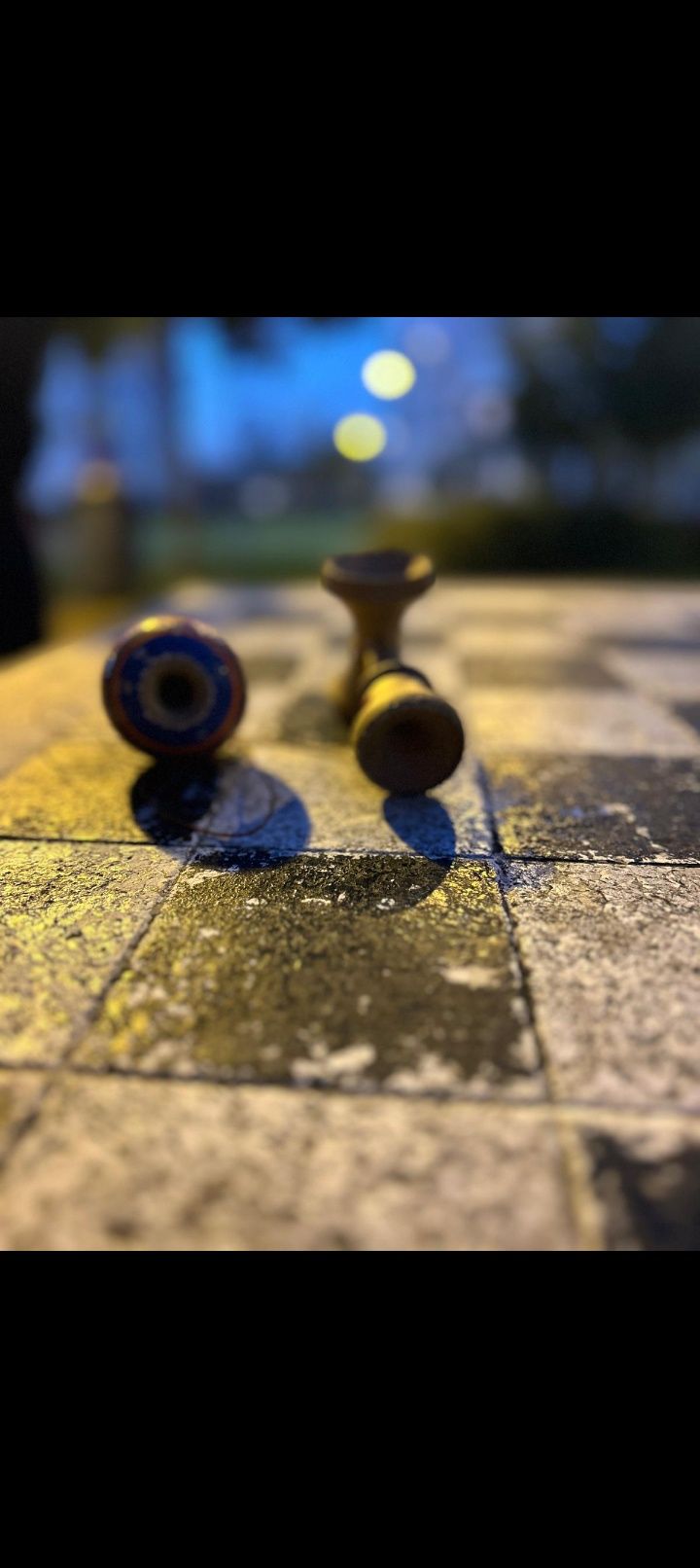 Kendamă europe record plus beech match sticky clear