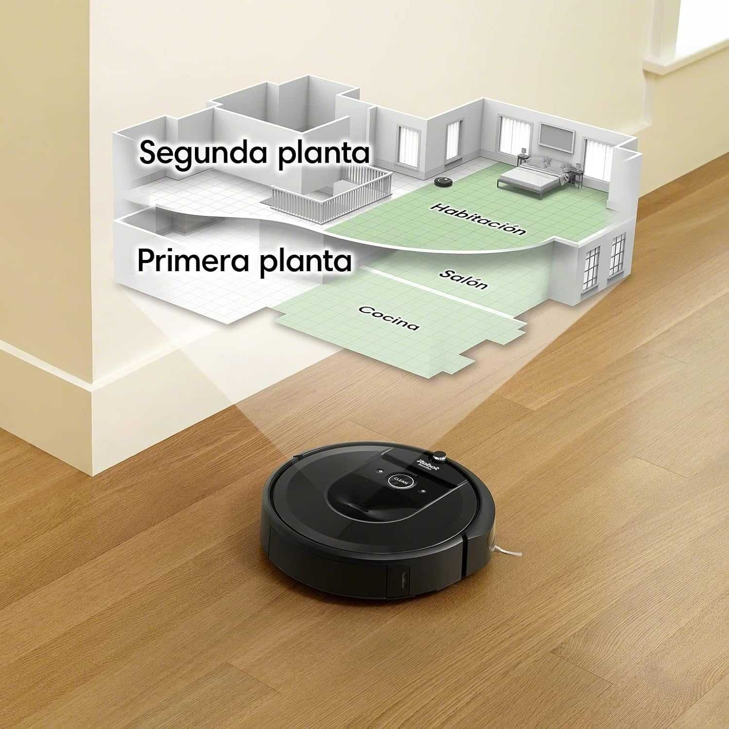 Прахосмукачка робот IRobot Roomba i7+ (I7556)