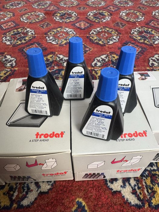 Штемпельная краска Trodat синяя