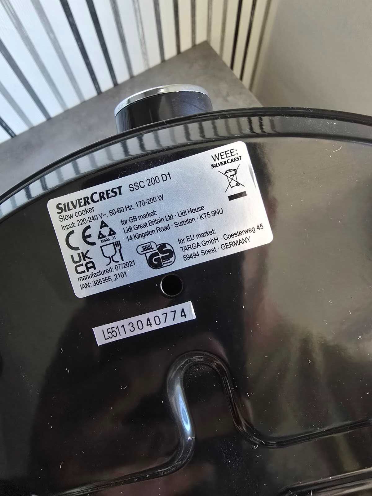 Уред Тенджера за бавно готвене крок пот Slow cooker crock pot