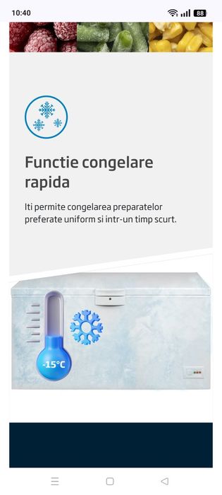 Lada frigorifica Beko