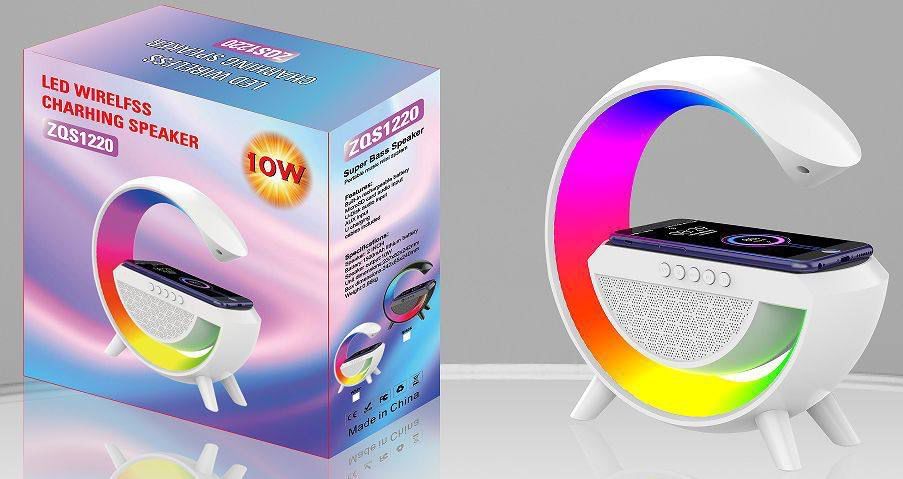 Колонка ZQS 1220 с MagSafe, Bluetooth и RGB подсветкой