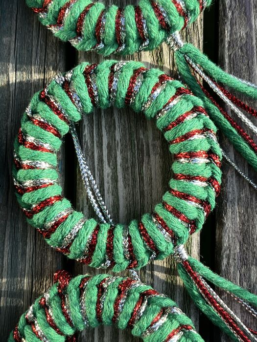 Ornament bead crãciun