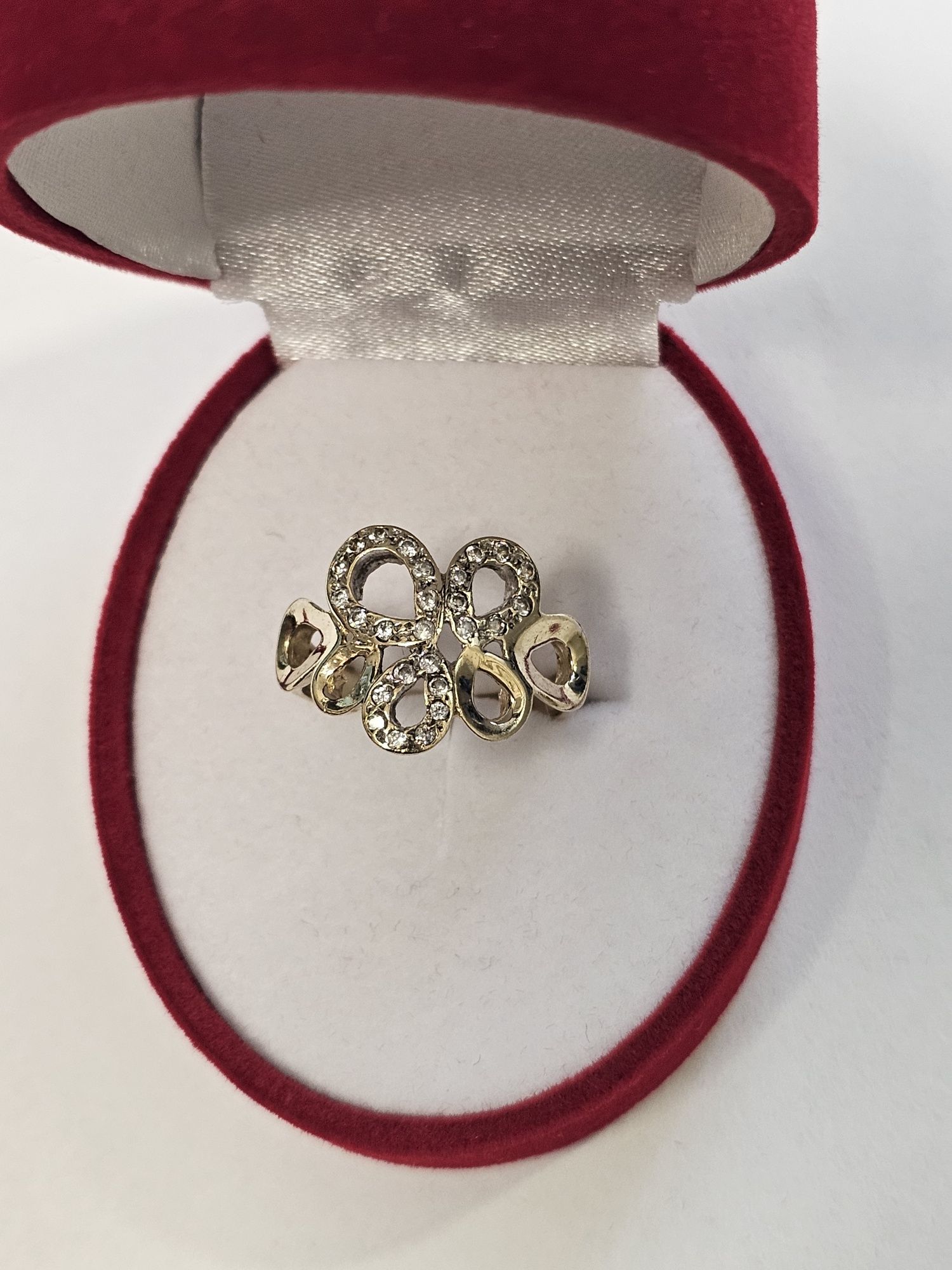 Vand inel dama din aur 14 k 4.23 g