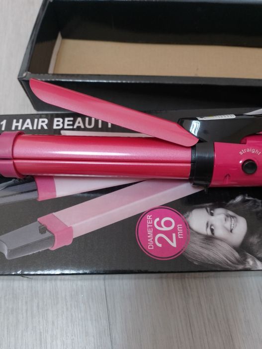 Плойка и утюжок 2в 1 новый в коробке.