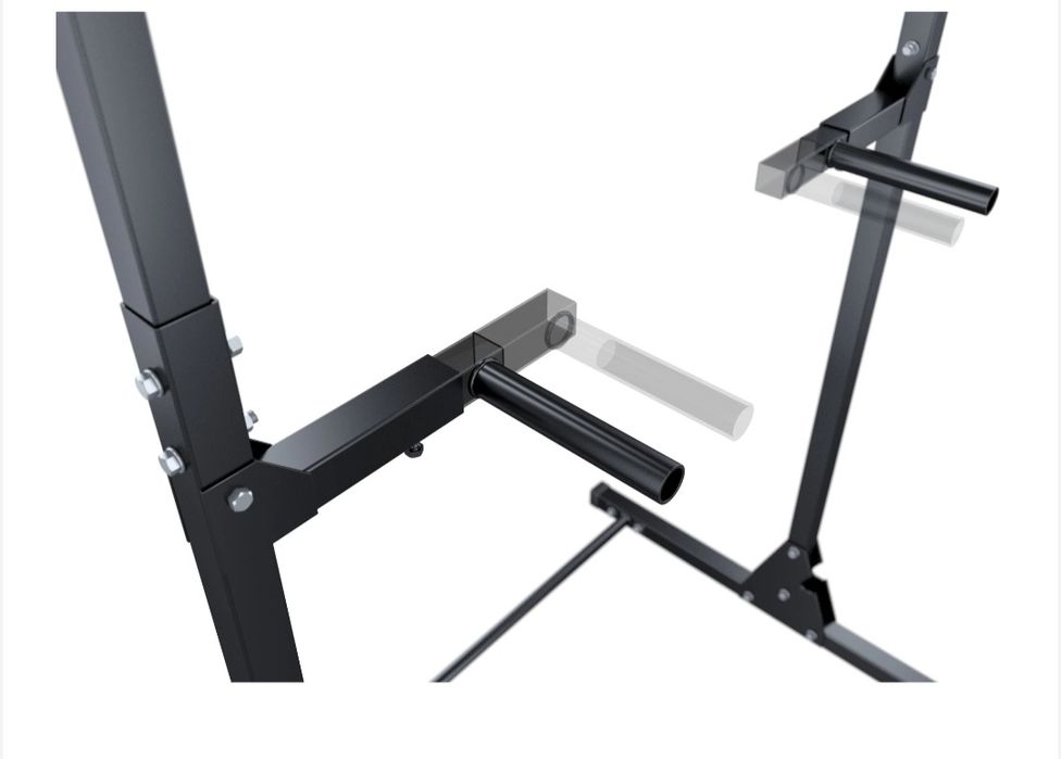 Bară tracțiuni  staționară reglabilă pe înălțime 119x102x232