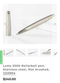 Lamy 2000 Pix Roller oțel inoxidabil, periat mat, 1223964