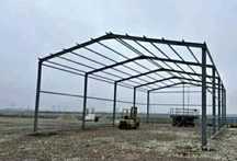 Vând hala pe structura metalica 10x24x4h