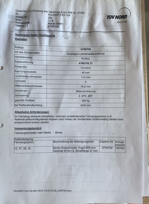 Jante aluminiu  16  cu anvelope de vara