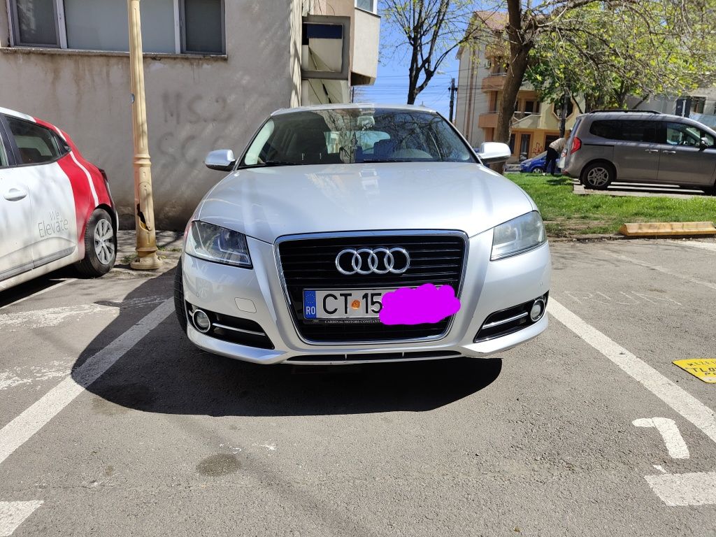 Vand Audi A3 Sportback facelift 8P, an 2012, cutie automata S-tronic