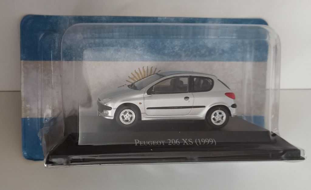 Macheta Peugeot 206 XS 1999 - IXO/Altaya 1/43