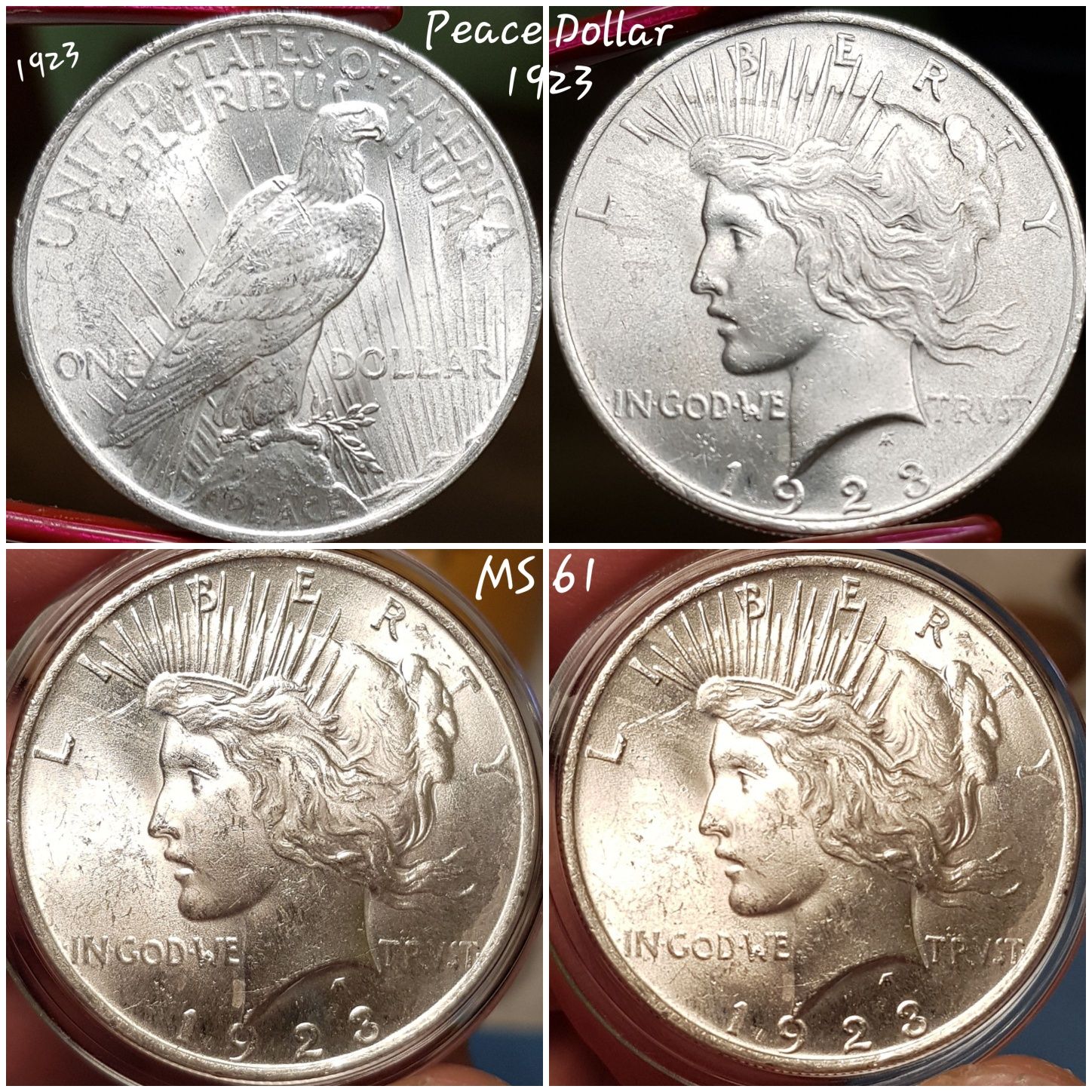 SUA Vechi Morgan Peace Dollar monede argint 90%