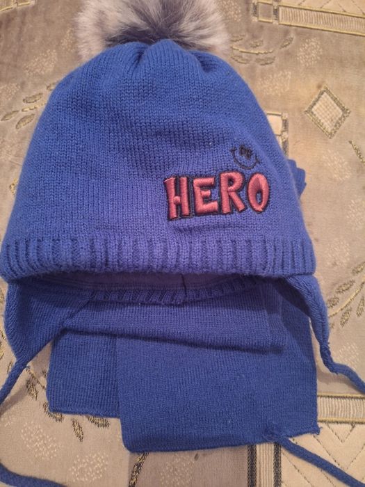 Детская шапка на годик!